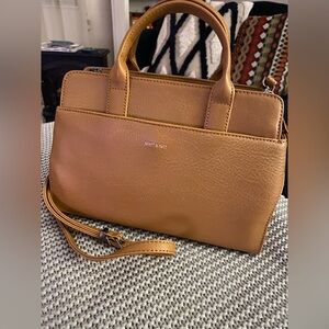 Matt and Nat Mustard/Tan Vegan Leather Purse